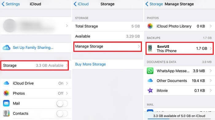 Stellen Sie das iPhone aus dem iCloud-Backup wieder her