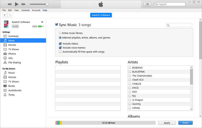 So übertragen Sie Dateien mithilfe der iTunes-Synchronisierung vom PC auf das iPad