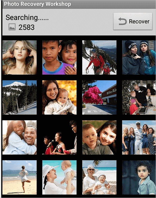 Workshop zur Wiederherstellung gelöschter Fotos