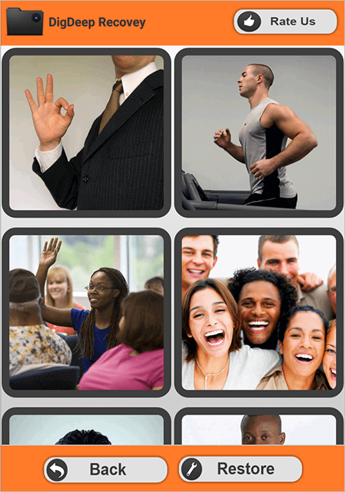 DigDeep-Image-Wiederherstellung