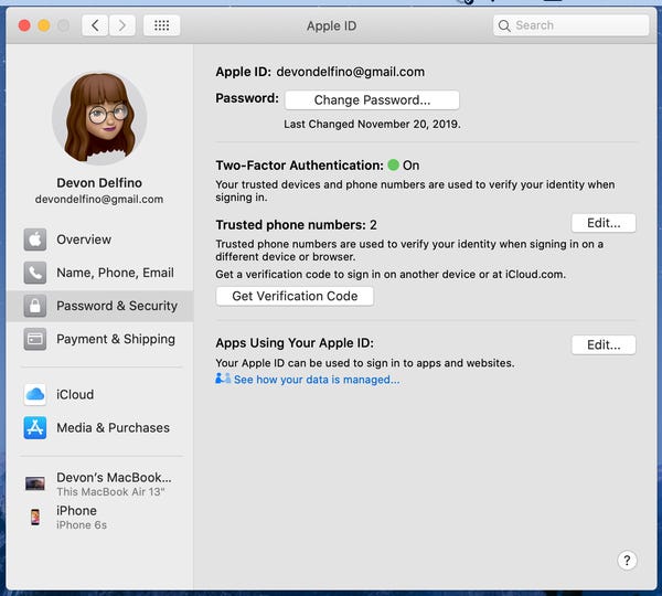 Setzen Sie das Apple ID-Passwort auf dem Mac zurück
