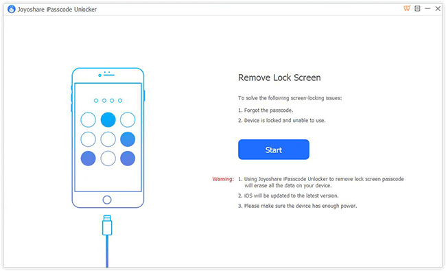 Joyoshare iPasscode-Entsperrer