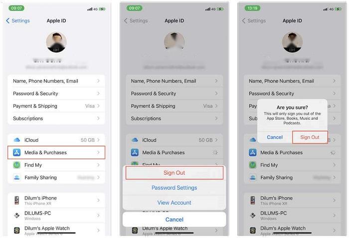 Apple Id Abmelden Iphone Ohne Passwort Abmeldung von Apple ID ohne Passwort 2022 | 3 einfache Wege - EaseUS