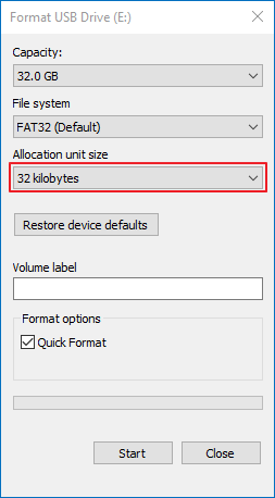 Zuordnungseinheit prüfen