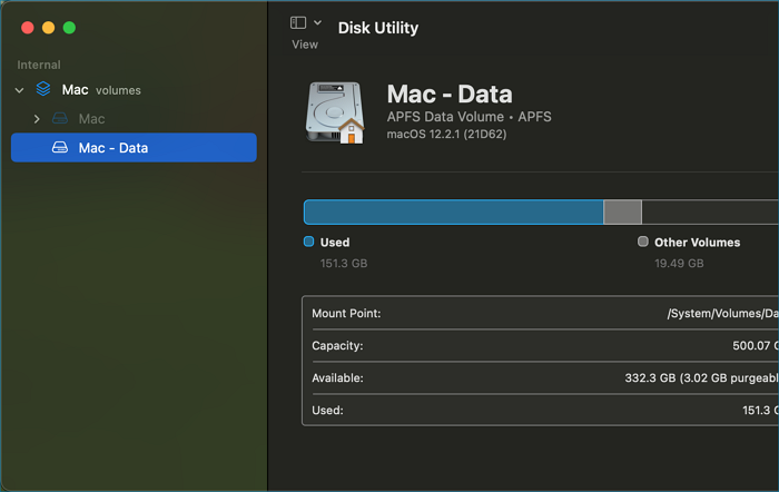 USB-Laufwerk auswählen