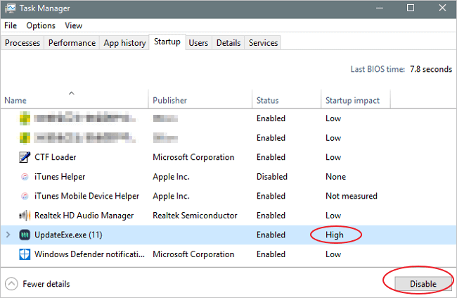 Deaktivieren Sie unnötige Dienste