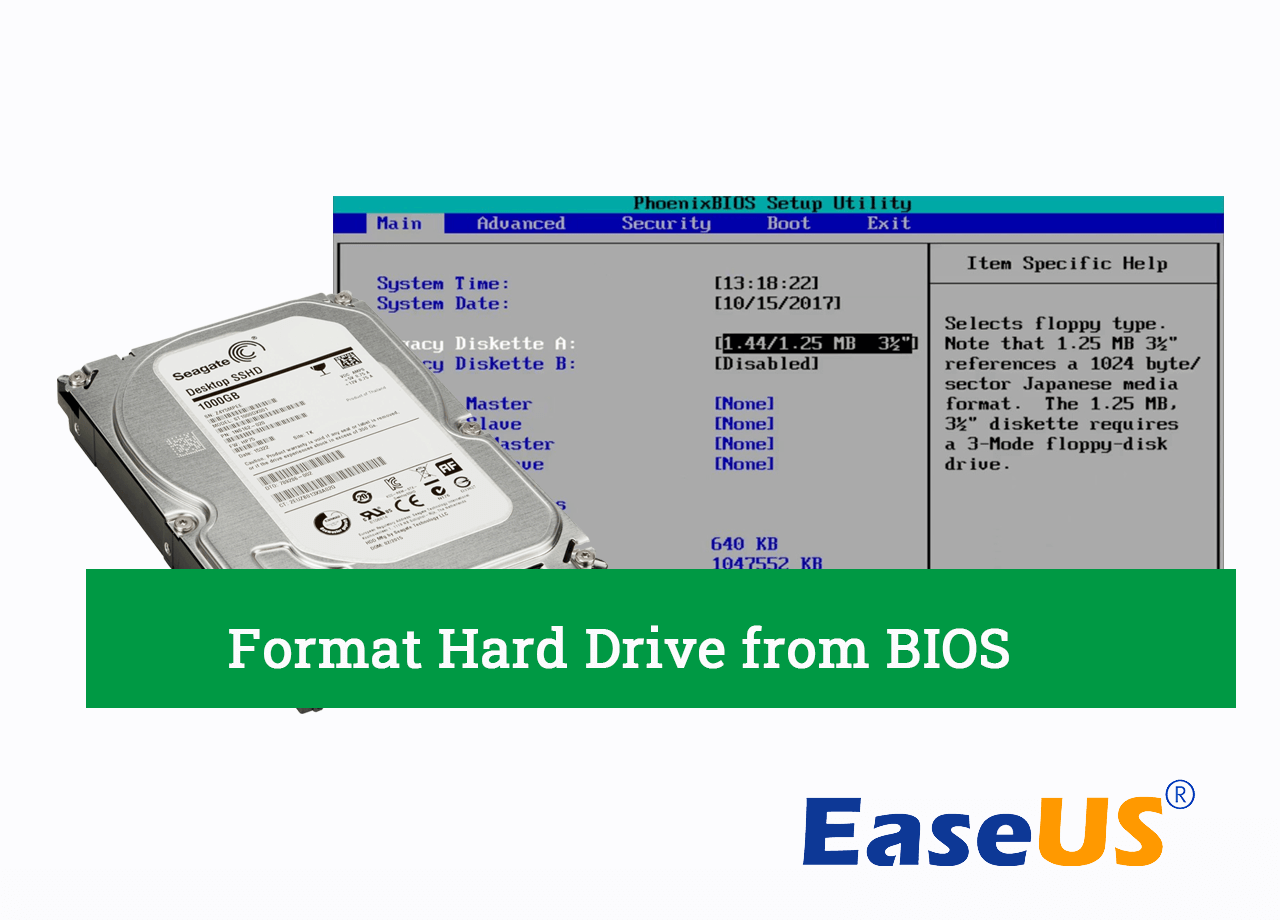 Festplatte über BIOS formatieren