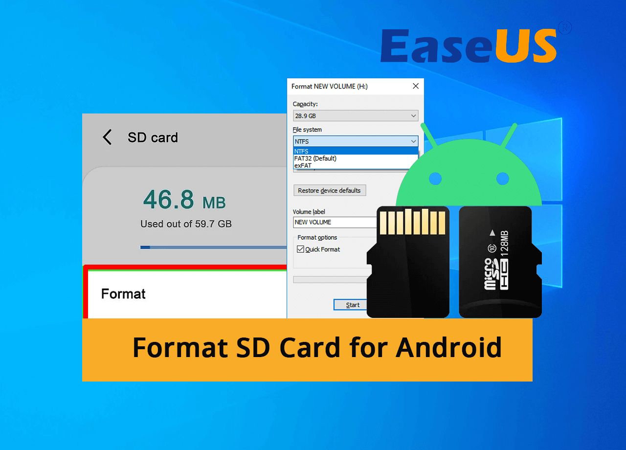 SD-Karte für Android formatieren [Anleitung für Anfänger] - EaseUS