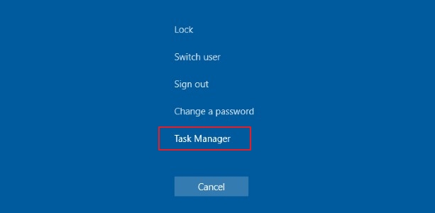 Taskmanager deaktivieren