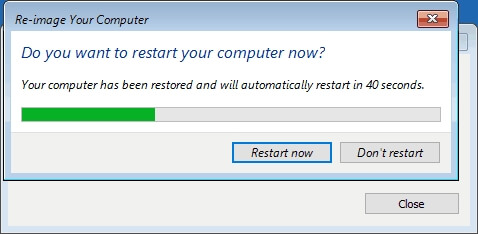 Stellen Sie das Windows 10-Systemabbild auf einer neuen Festplatte wieder her