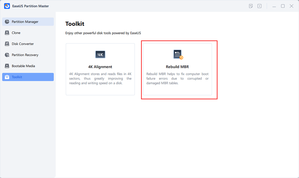 MBR wiederherstellen