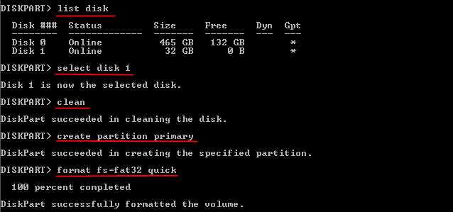 Bootfähigen USB entbooten