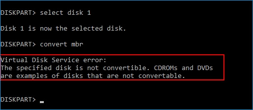 Diskpart Fehler Beim Dienst Für Virtuelle Datenträger [Vollständige Lösungen] So beheben Sie DiskPart Virtual Disk Service