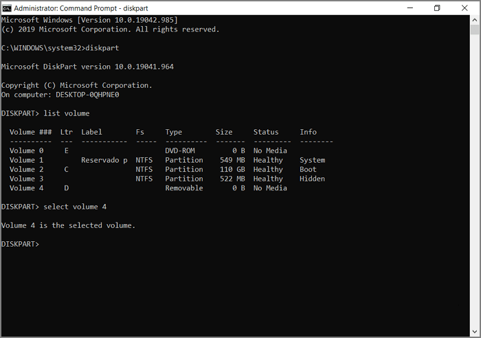 NTFS in Fat32 umwandeln mit CMD