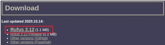 Rufus herunterladen