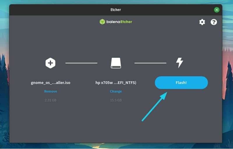 USB-Laufwerk wählen