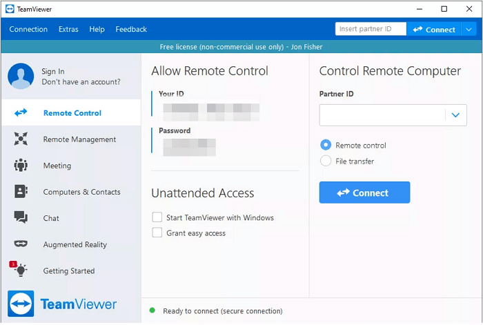 Wie man TeamViewer benutzt