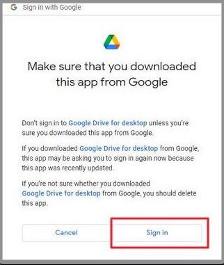Tippen Sie auf die Anmeldeschaltfläche