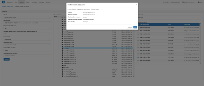 Bareos Open-Source-Software