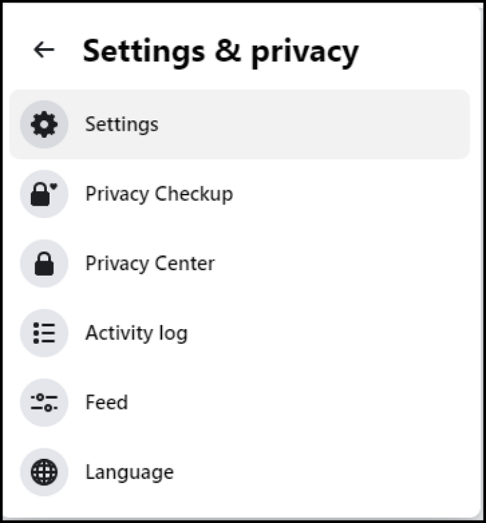 Einstellungen anklicken