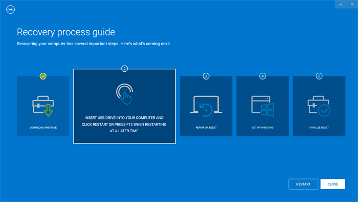 Dell OS Recovery Tool: Windows 11/10 Backup- und Wiederherstellungsoptionen - EaseUS