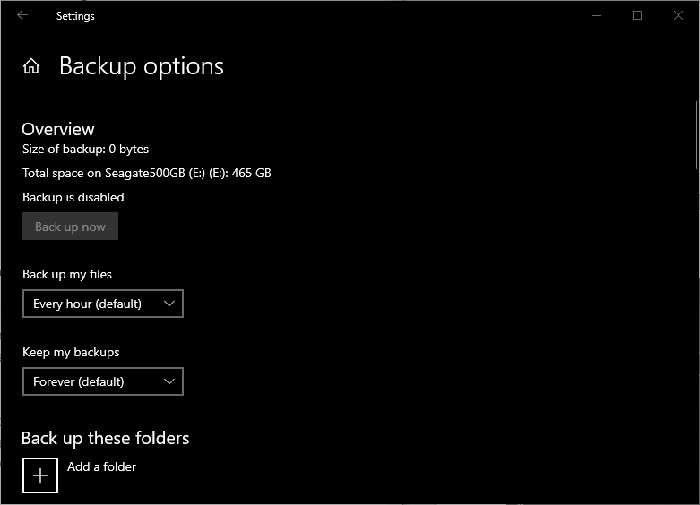 Sicherungszeitplan konfigurieren