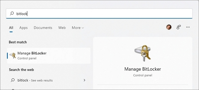 Bitlocker-Fenster verwalten