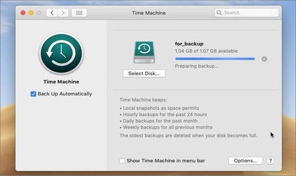 Time Machine-Backup