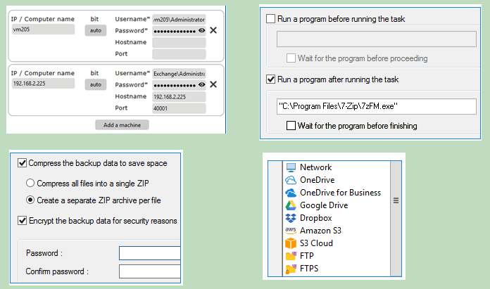 SQL-Server-Sicherungssoftware - handybackup