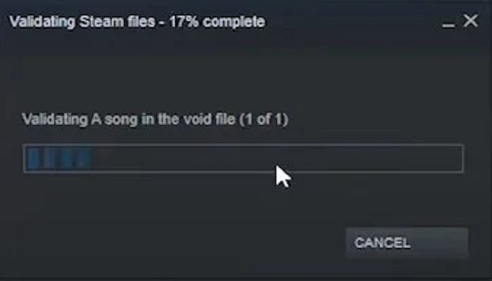 Steam-Datei-Validierung