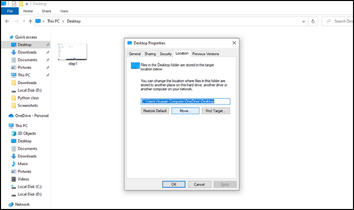 einen Antrieb step3 aufstellen