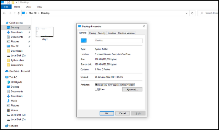 richten Sie einen Antrieb step2 ein