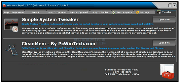 Windows-Reparatur durch Bleeping Computer