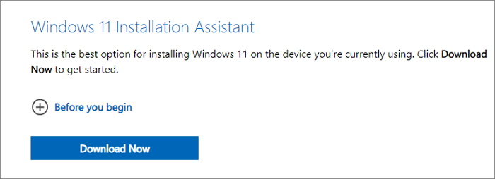 Windows 11 Installationsassistent