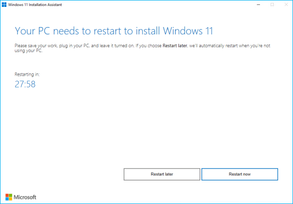 Installationsassistenten von Windows 11 verwenden