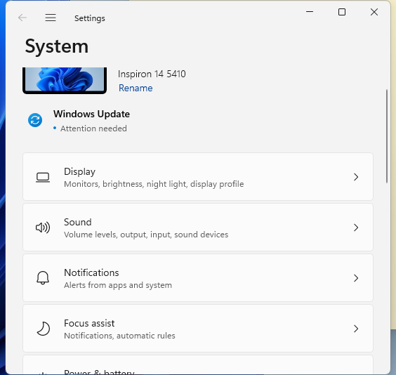 Windows 11-Benachrichtigung