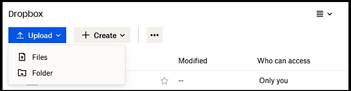 Dateien auf onedrive hochladen