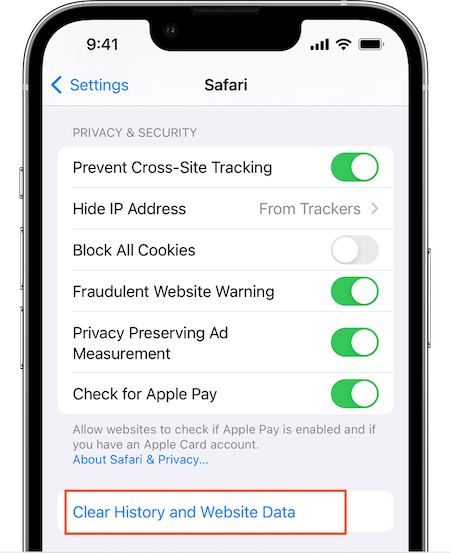 So löschen Sie Ihren Verlauf und Ihre Cookies im iPhone