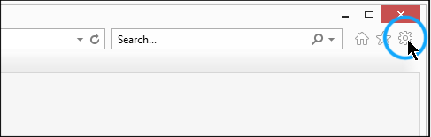 Offene Einstellung im Internet Explorer