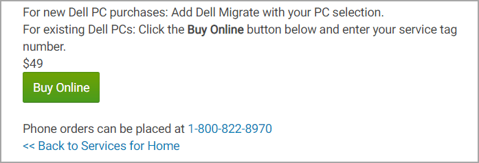 Online kaufen - Dell Migrate