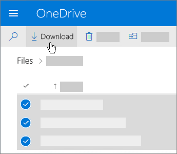 von onedrive herunterladen