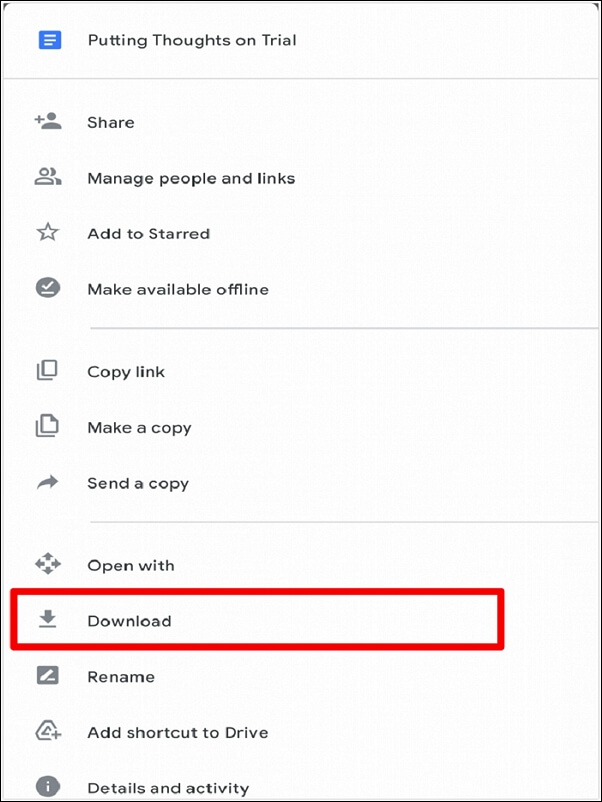 Laden Sie die Dateien herunter