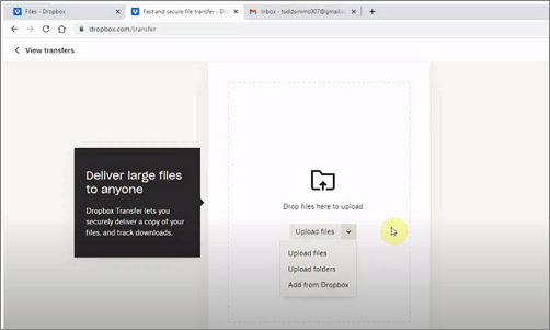 Ziehen Sie eine Datei