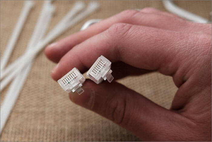 Übertragung von Dateien von PC zu PC mit Ethernet-Kabel