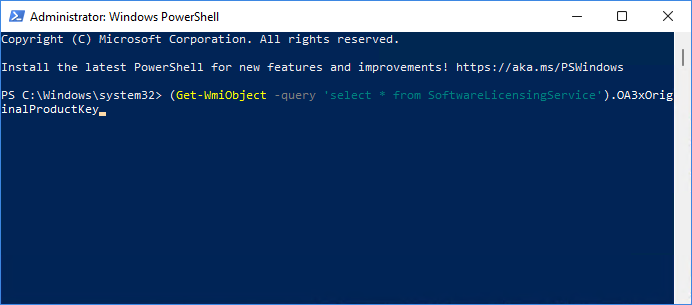 Bild von Powershell