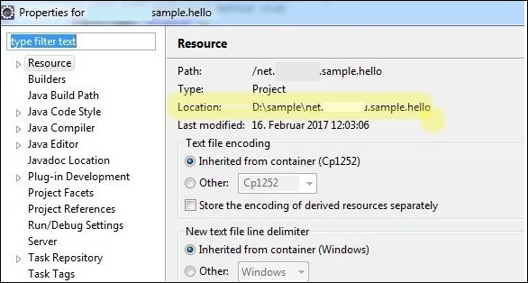 Überprüfen Sie den Speicherort des Ordners
