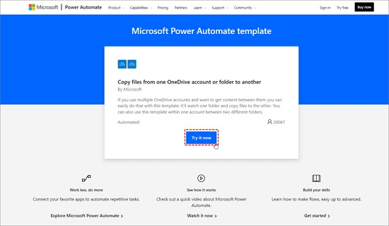 Probieren Sie es jetzt