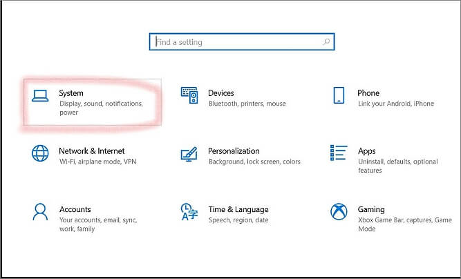 Klicken Sie auf die Einstellungen
