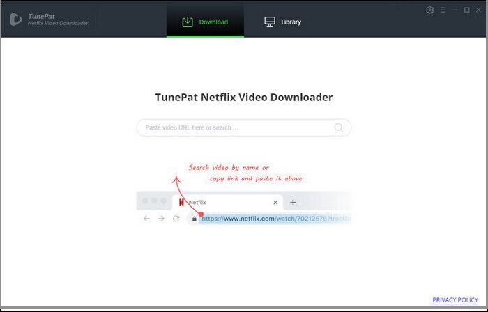 Suche nach Netflix-Inhalten nach Namen