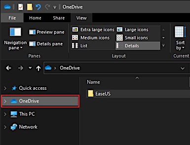 Greifen Sie auf Ihren Onedrive-Speicher zu
